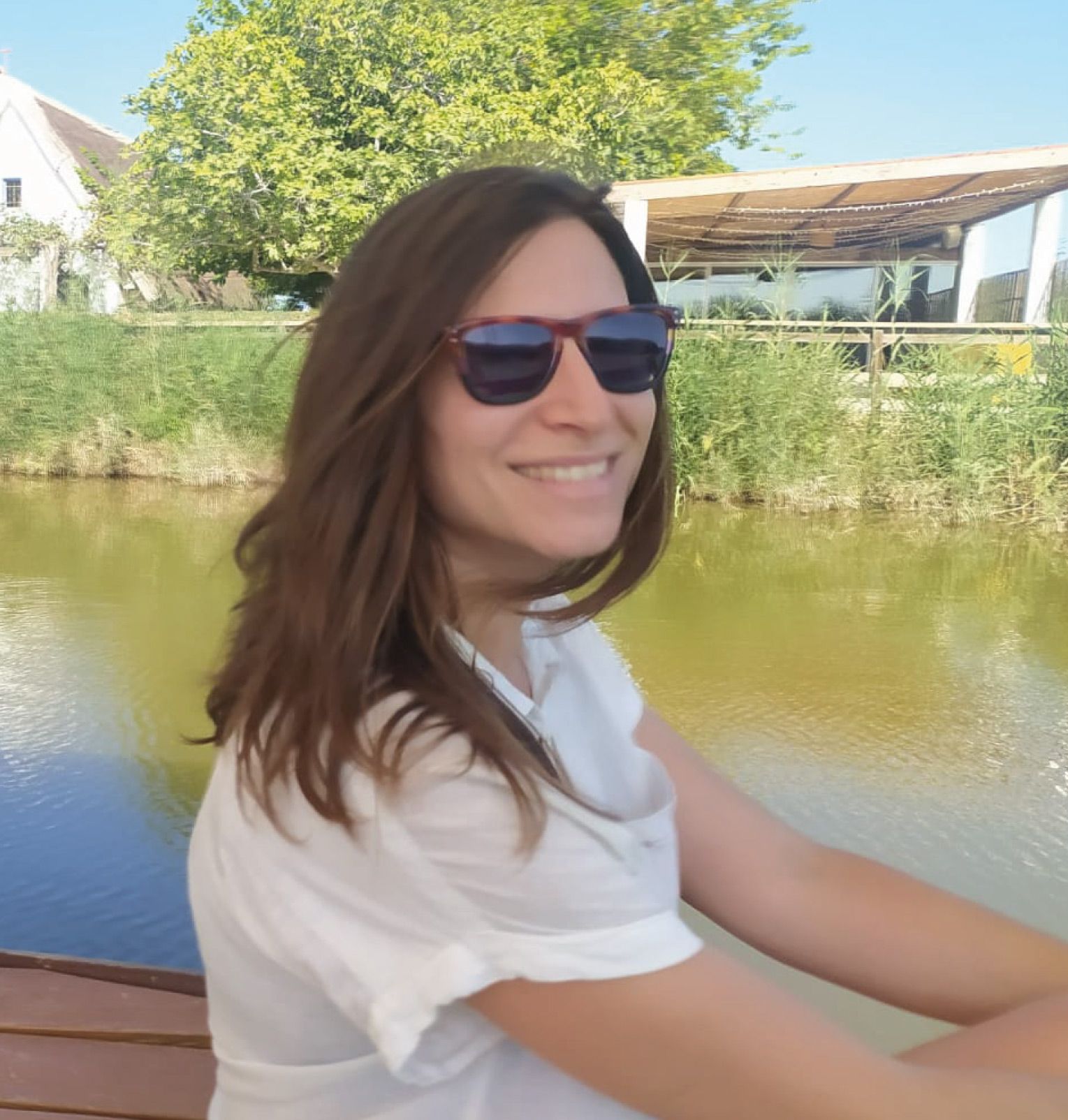 Clara Anaima, psicóloga sanitaria en la albufera de Valencia